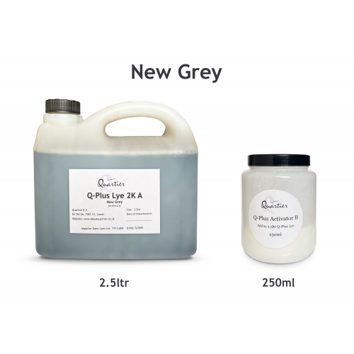 Quartier Q-Plus Lye 2K New Grey 2.5ltr + 250ml Activator  260.0053.2750 (DC)